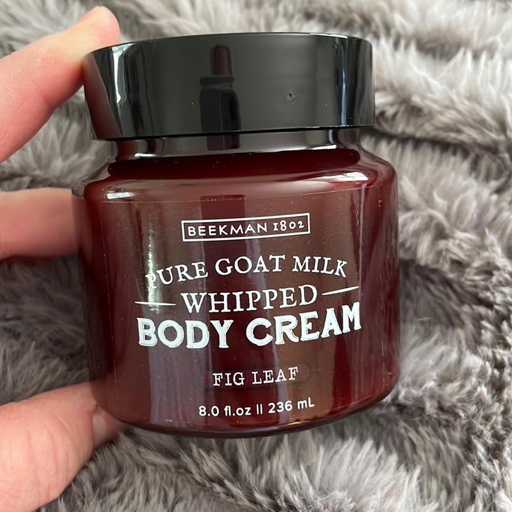 Beekman 1802- Pure Goat Milk- Whipped Body Cream-Fig Leaf Scent BN/never opened